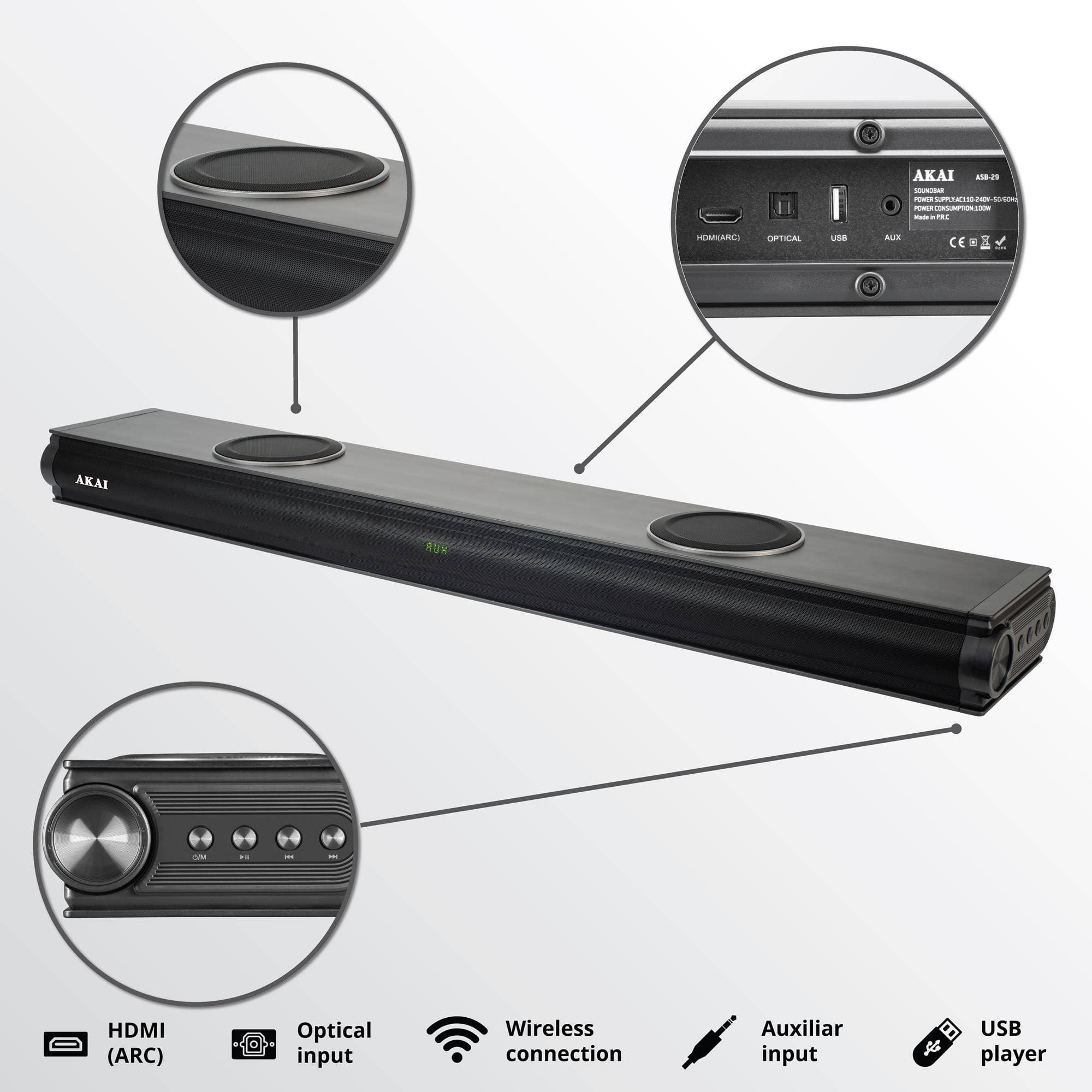 AKAI Soundbar ASB-29 - Image 2