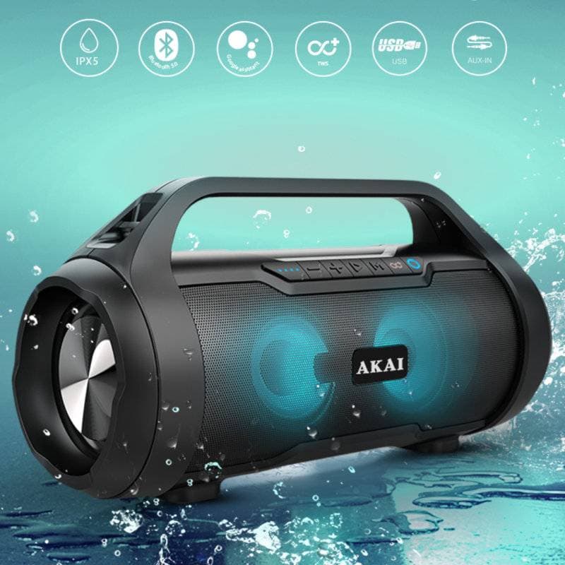 AKAI Αδιάβροχο Φορητό Ηχείο Bluetooth ABTS-50 - Image 5
