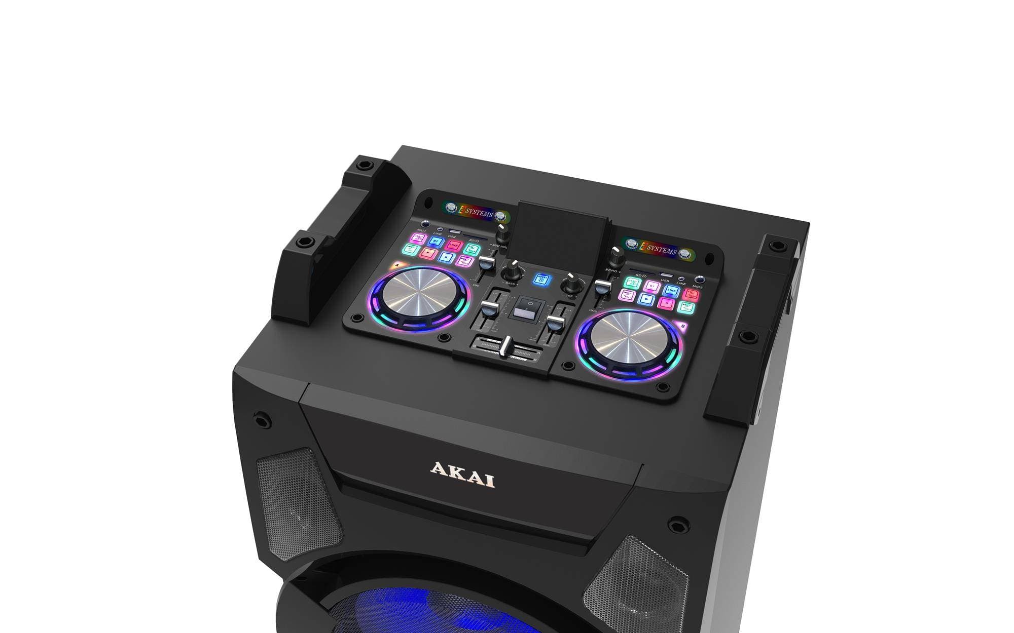 AKAI Portable Bluetooth speaker with mixer DJ-S5H - Image 4
