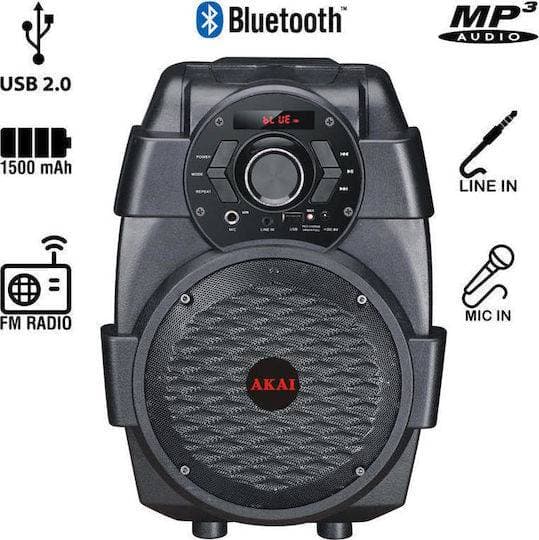 AKAI Φορητό Ηχείο Bluetooth ABTS-806 - Image 4